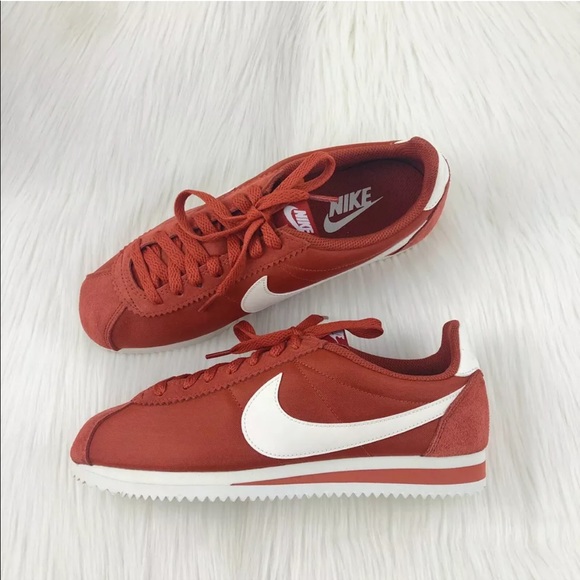 nike cortez firewood orange